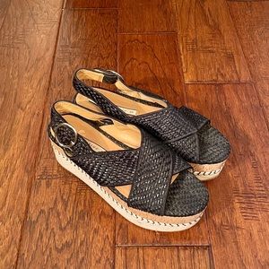 Zara platform sandals - size 6
